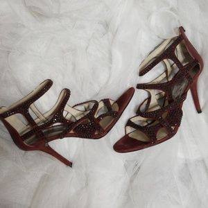 MK Burgundy Heels